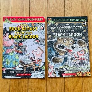 4/$30, Two Black Lagoon Adventures Children’s Books